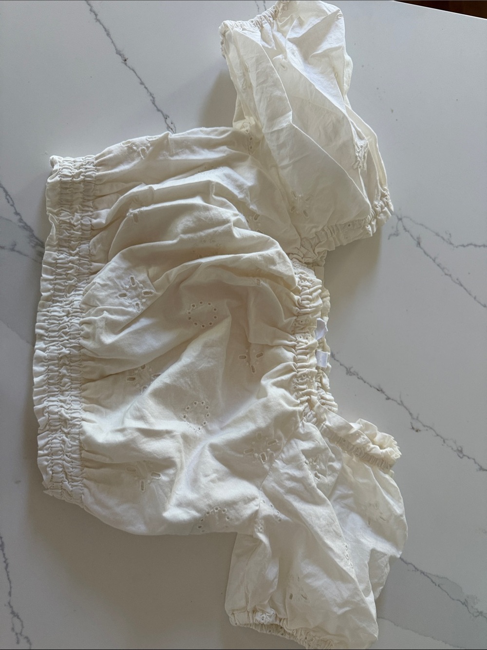 Girl’s GAP White Eyelet Bubble Skort